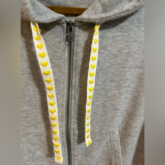 PJ Salvage Gray and Yellow Electric Vibes Hoodie - Picture 3 of 7